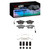DFC 15-22 Ram ProMaster City Front 4000 HybriDynamic Brake Pads and Hardware Kit