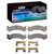 DFC 99-20 Cadillac DTS Front 4000 HybriDynamic Brake Pads and Hardware Kit