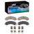 DFC 21-25 Chevrolet Express 4500 Rear 4000 HybriDynamic Brake Pads and Hardware Kit