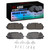 DFC 17-17 Audi Q7 Front 4000 HybriDynamic Brake Pads and Hardware Kit