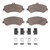 DFC 09-15 Mercedes-Benz GLK250 Front 4000 HybriDynamic Brake Pads and Hardware Kit