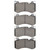 DFC 21-25 BMW M3 Front 5000 Advanced Low Metallic Brake Pads