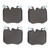 DFC 5000 Advanced Low-Metallic Front Brake Pads, BMW 760I xDrive 2023-2025