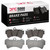 DFC 5000 Advanced Low-Metallic Front Brake Pads, Audi Q7 2003-2015