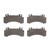 DFC 5000 Advanced Low-Metallic Front Brake Pads, Mercedes-Benz EQE AMG 2022-2025