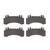 DFC 5000 Advanced Low-Metallic Front Brake Pads, Mercedes-Benz EQE AMG 2022-2025