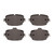 DFC 5000 Advanced Low-Metallic Rear Brake Pads, Audi RS Q8 2019-2025