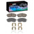DFC 89-06 Infiniti I30 Front 4000 HybriDynamic Brake Pads and Hardware Kit