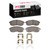 DFC 89-06 Infiniti I30 Front 5000 Advanced Ceramic Brake Pads and Hardware Kit