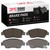 DFC 5000 Advanced Ceramic Front Brake Pads, Acura RSX 1993-2015