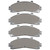 DFC 95-02 Ford Ranger (USA/Canada) Front 5000 Advanced Semi Metallic Brake Pads