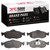 DFC 5000 Advanced Low-Metallic Front Brake Pads, Ford Contour 1995-2004