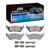 DFC 12-20 Ford F-150 RWD Rear 4000 HybriDynamic Brake Pads and Hardware Kit