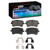 DFC 08-17 Audi Q5 (Mexico) Rear 4000 HybriDynamic Brake Pads and Hardware Kit