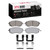 DFC 5000 Advanced Ceramic Front Brake Pads and Hardware Kit, Saab 9-2X 2002-2012