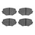 DFC 94-02 Mazda Miata Front 5000 Advanced Ceramic Brake Pads