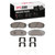 DFC 5000 Advanced Ceramic Front Brake Pads and Hardware Kit, Kia Sedona 2015-2021