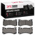 DFC 5000 Advanced Low-Metallic Front Brake Pads, Chevrolet Tahoe 2021-2025