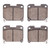 DFC 93-98 Toyota Supra Rear 5000 Advanced Ceramic Brake Pads