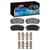 DFC 20-25 Hyundai Sonata Front 4000 HybriDynamic Brake Pads and Hardware Kit