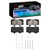 DFC 10-24 Lexus GX460 Front 4000 HybriDynamic Brake Pads and Hardware Kit