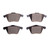 DFC 5000 Advanced Low-Metallic Front Brake Pads, Audi ALLROAD 2001-2005