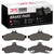 DFC 94-96 Chevrolet Caprice Rear 5000 Advanced Semi Metallic Brake Pads