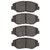 DFC 5000 Advanced Ceramic Front Brake Pads, Acura ILX 2002-2021