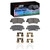 DFC 18-20 Hyundai Elantra GT Rear 4000 HybriDynamic Brake Pads and Hardware Kit