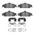 DFC 97-05 Chevrolet Classic Front 4000 HybriDynamic Brake Pads and Hardware Kit