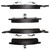 DFC 5000 Advanced Semi-Metallic Front Brake Pads, Buick Park Avenue 1994-1999