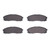 DFC 84-92 Toyota Supra Rear 5000 Advanced Ceramic Brake Pads