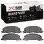 DFC 5000 Advanced Ceramic Front Brake Pads, Ford F-150 Lightning 2021-2025