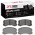 DFC 5000 Advanced Ceramic Front Brake Pads, Mitsubishi Lancer 2002-2007
