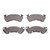DFC 5000 Advanced Semi-Metallic Front Brake Pads, Buick Roadmaster 1990-1996