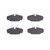 DFC 5000 Advanced Semi-Metallic Rear Brake Pads, Ford Taurus SHO 1993-2005