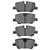 DFC 5000 Advanced Ceramic Rear Brake Pads, Buick Encore GX 2020-2025