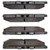 DFC 5000 Advanced Ceramic Rear Brake Pads, Lexus IS350 2006-2013