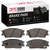 DFC 5000 Advanced Ceramic Front Brake Pads, Hyundai Venue 2020-2025