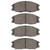DFC 5000 Advanced Ceramic Front Brake Pads, Hyundai XG350 2001-2009