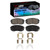 DFC 16-20 Hyundai Sonata Front 4000 HybriDynamic Brake Pads and Hardware Kit