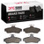 DFC 5000 Advanced Ceramic Rear Brake Pads, Pontiac GTO 2005-2006