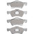 DFC 01-07 Chrysler Town & Country Front 5000 Advanced Semi Metallic Brake Pads