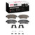 DFC 04-10 Toyota Sienna Rear 5000 Advanced Ceramic Brake Pads and Hardware Kit