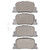DFC 00-10 Lexus ES300 Rear 5000 Advanced Ceramic Brake Pads