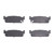 DFC 5000 Advanced Ceramic Rear Brake Pads, Infiniti Q45 1993-2006