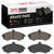 DFC 5000 Advanced Ceramic Front Brake Pads, Hyundai Elantra 2002-2005