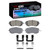 DFC 02-10 Subaru Impreza Front 4000 HybriDynamic Brake Pads and Hardware Kit
