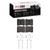 DFC 5000 Advanced Low-Metallic Front Brake Pads and Hardware Kit, Mercedes-Benz 600SEC 1991-1999