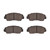 DFC 86-93 Mazda B2600 Front 5000 Advanced Semi Metallic Brake Pads